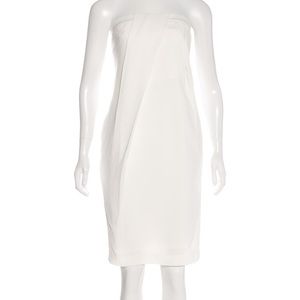 Strapless dress built-in bodice